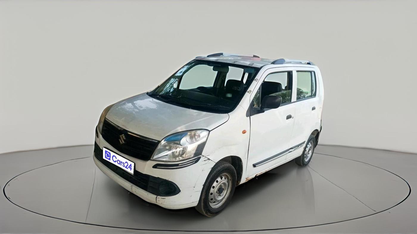 2012 Maruti Wagon R 1.0 LXI, Petrol, Manual, 33,887 km, exterior