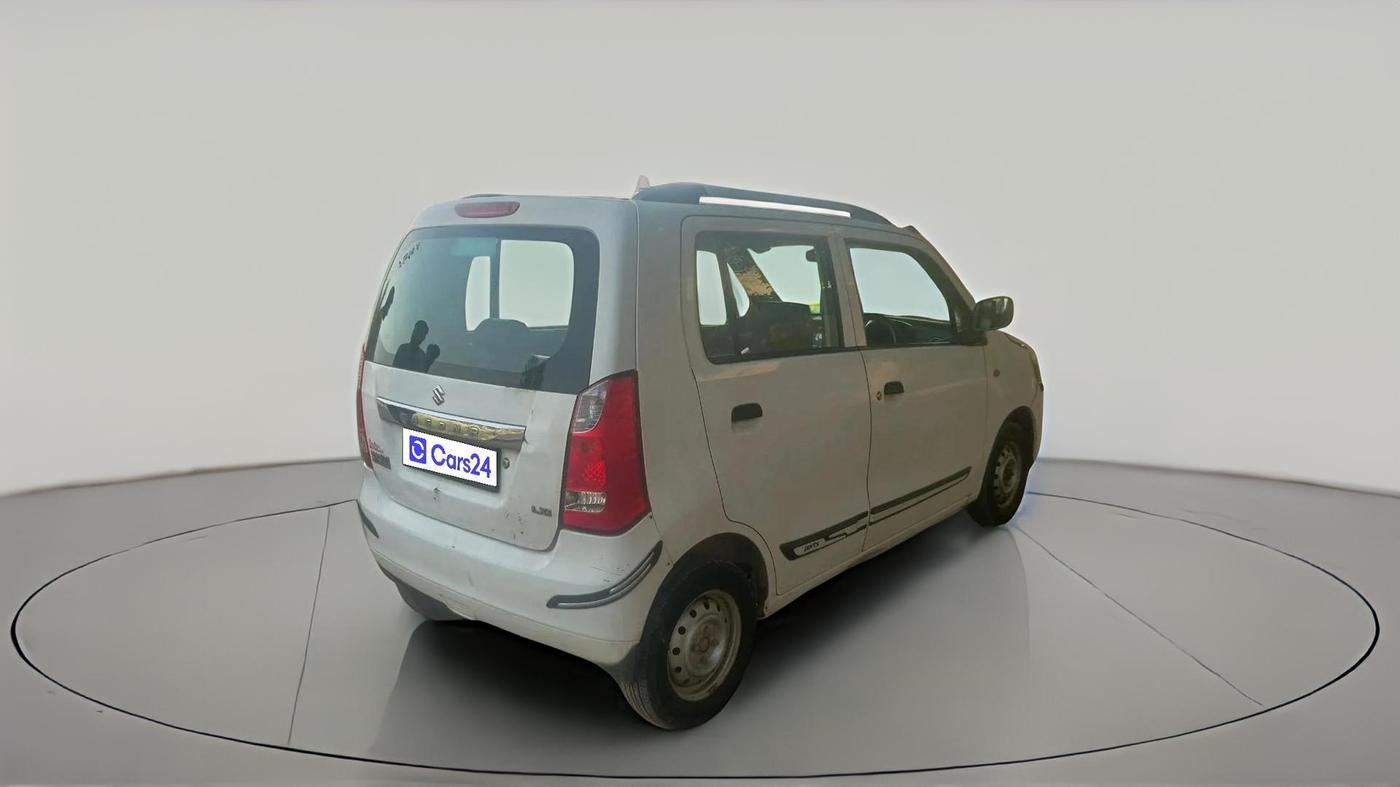 2012 Maruti Wagon R 1.0 LXI, Petrol, Manual, 33,887 km, exterior
