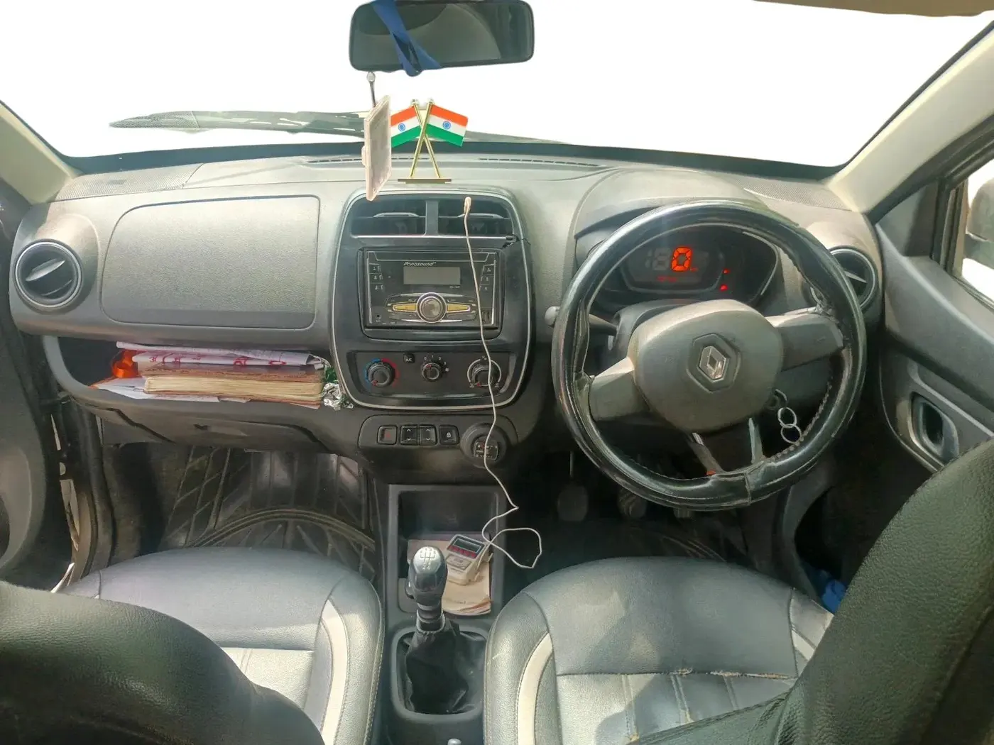 2018 Renault Kwid RXL, CNG, Manual, 99,456 km, interior