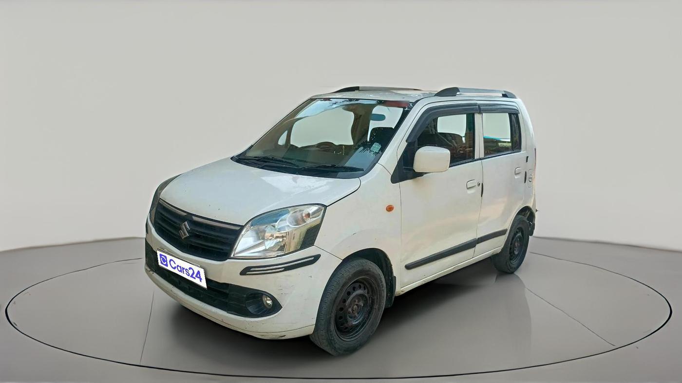 2012 Maruti Wagon R 1.0 VXI, Petrol, Manual, 1,24,531 km, exterior