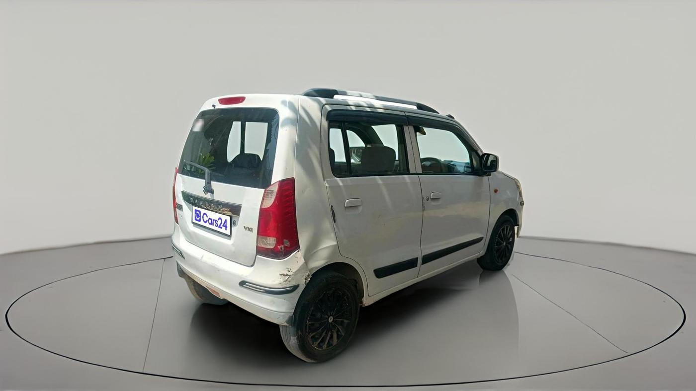 2012 Maruti Wagon R 1.0 VXI, Petrol, Manual, 1,24,531 km, exterior