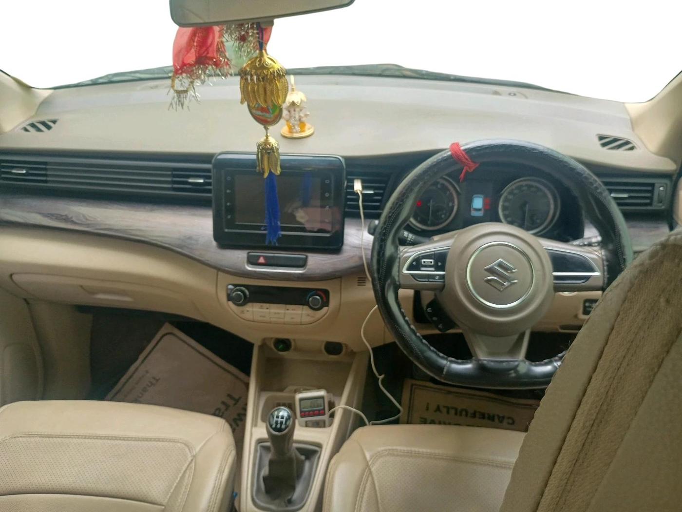 2024 Maruti Ertiga ZXI (O) CNG, CNG, Manual, 90,911 km, interior