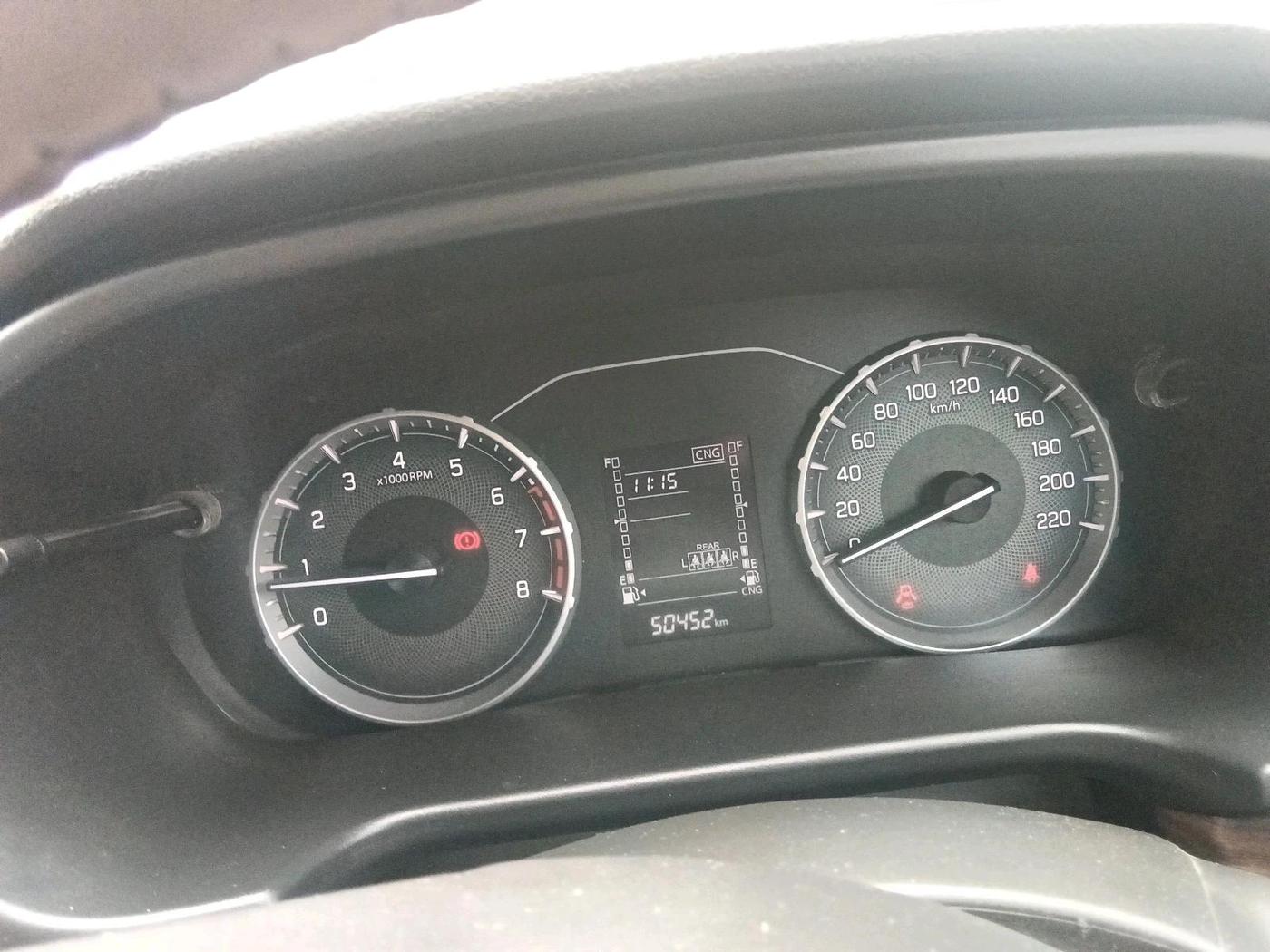 2024 Maruti BREZZA LXI S- CNG, CNG, Manual, 50,452 km, interior