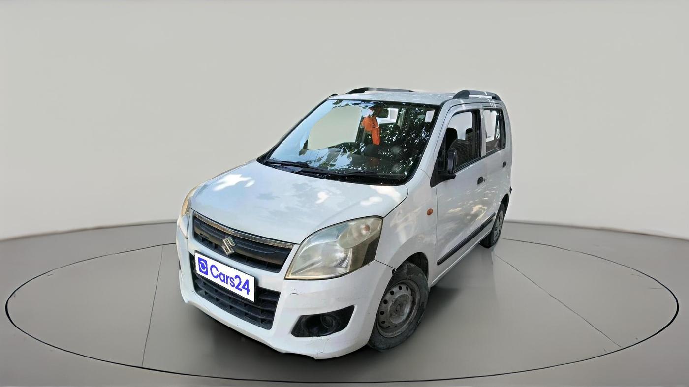 2018 Maruti Wagon R 1.0 LXI, Petrol, Manual, 97,476 km, exterior
