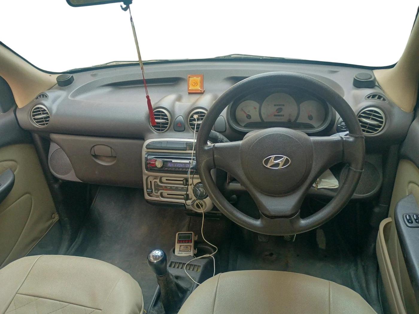 2012 Hyundai Santro Xing GL LPG, Petrol, Manual, 74,486 km, interior