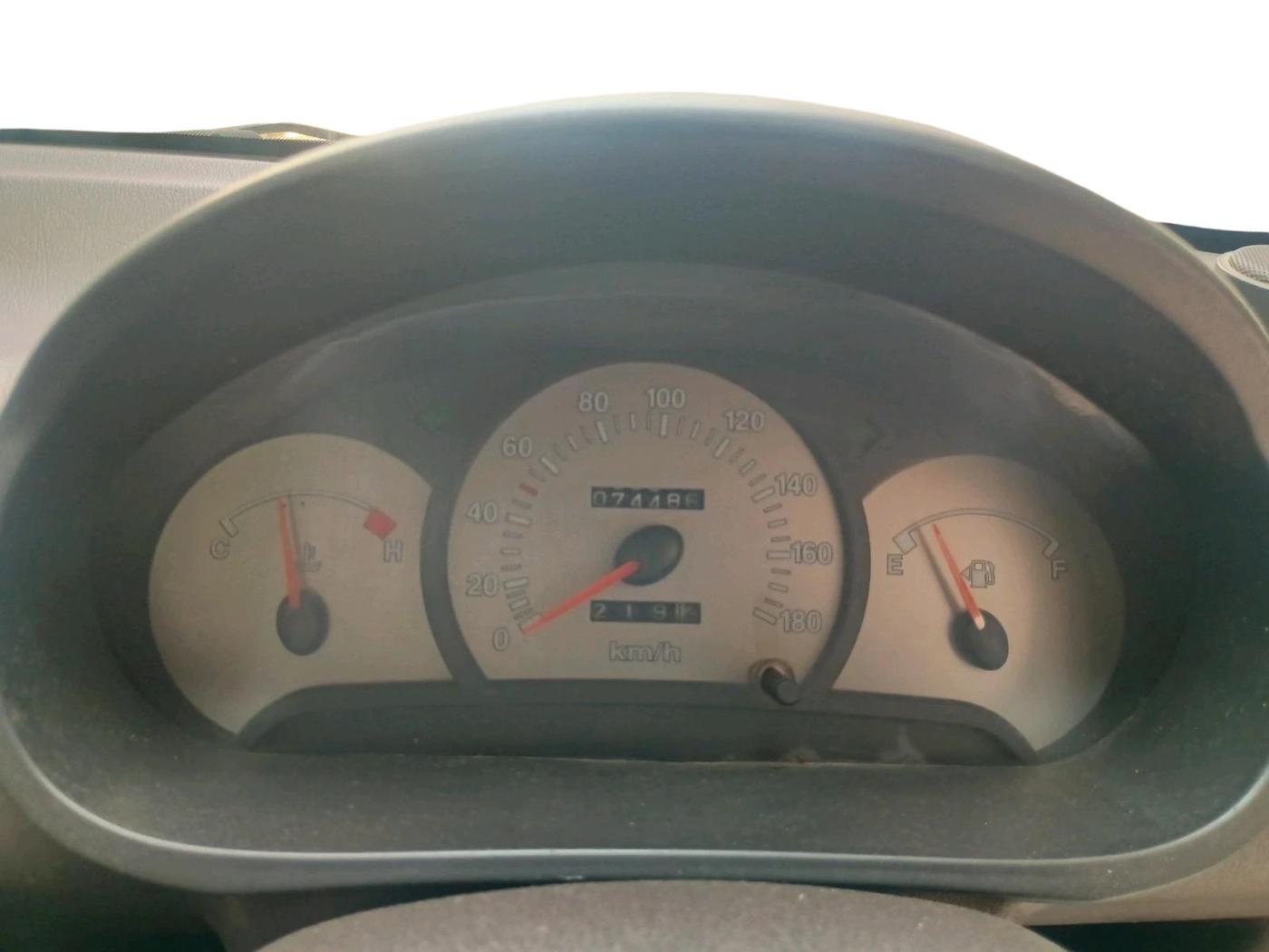 2012 Hyundai Santro Xing GL LPG, Petrol, Manual, 74,486 km, interior