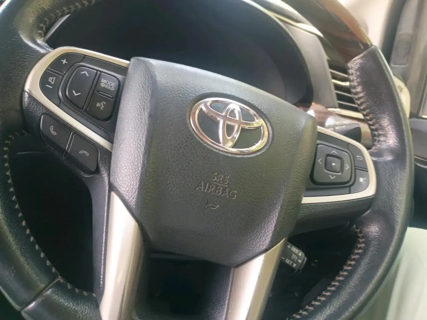 2016 Toyota Innova Crysta 2.8 ZX AT 7 STR, Diesel, Automatic, 1,75,314 km, interior