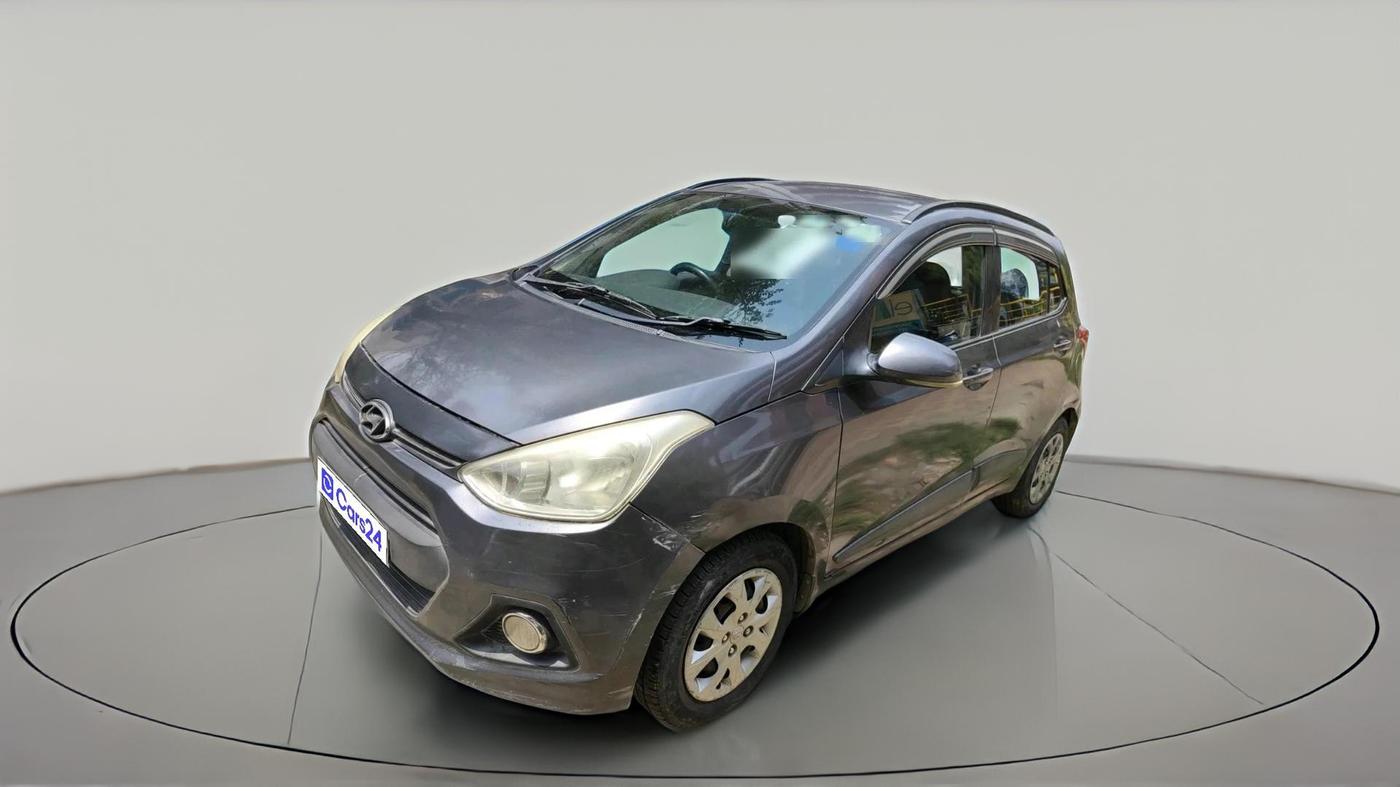 2015 Hyundai Grand i10 SPORTZ 1.2 KAPPA VTVT, CNG, Manual, 74,605 km, exterior