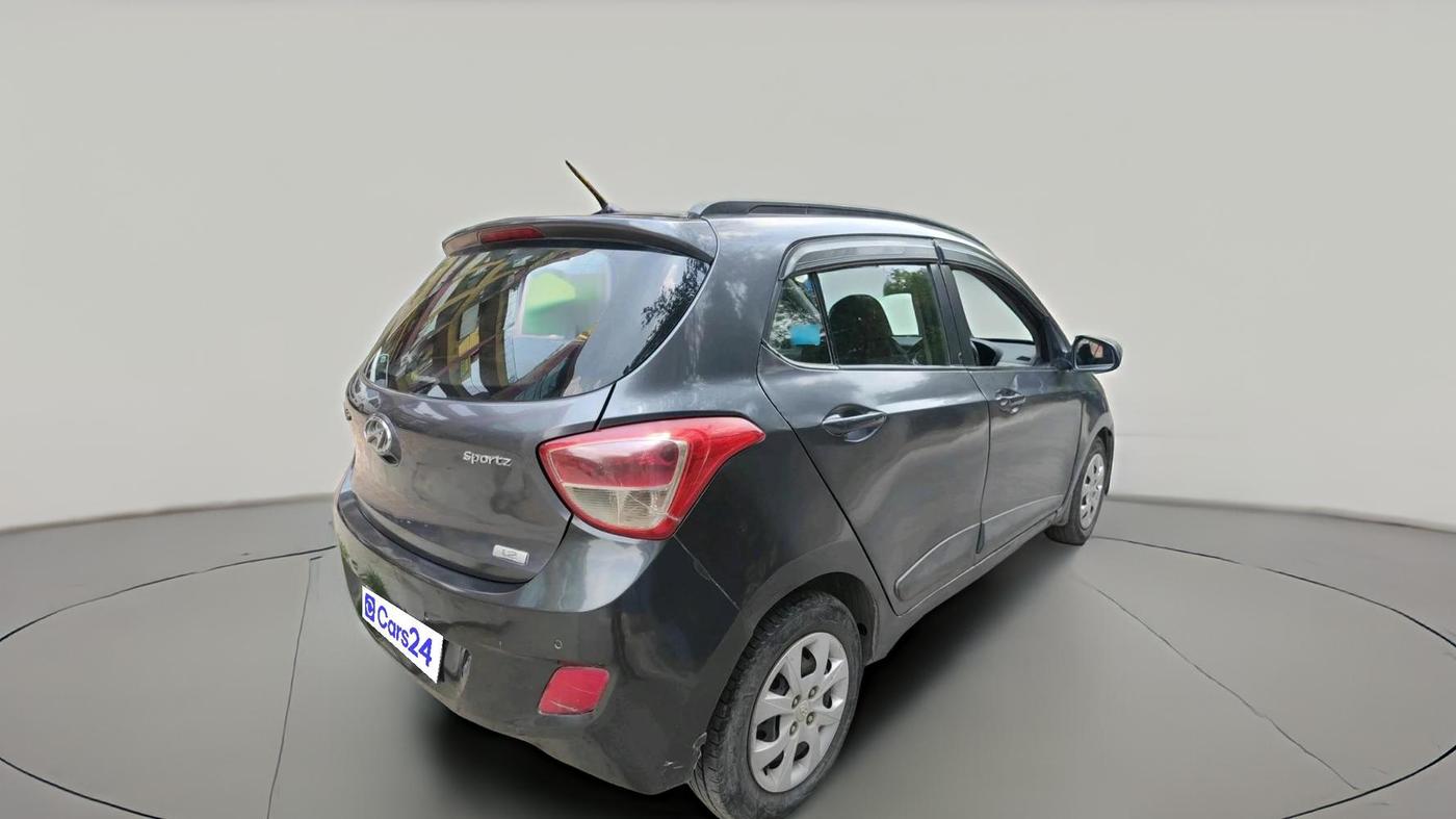 2015 Hyundai Grand i10 SPORTZ 1.2 KAPPA VTVT, CNG, Manual, 74,605 km, exterior
