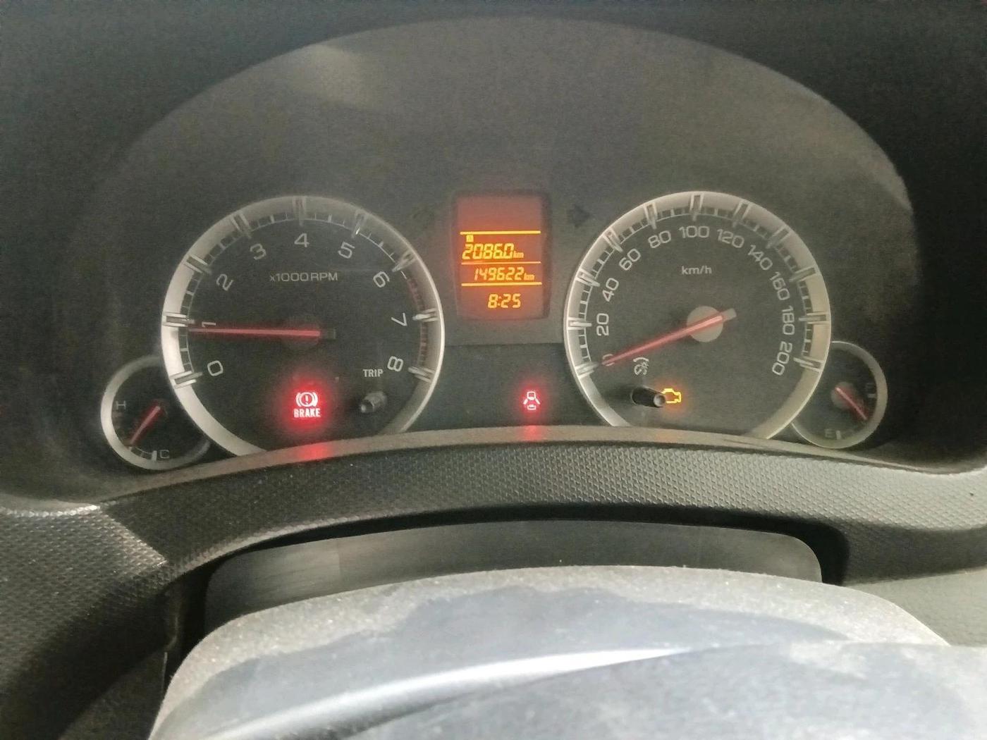 2012 Maruti Swift VXI, CNG, Manual, 1,49,622 km, interior