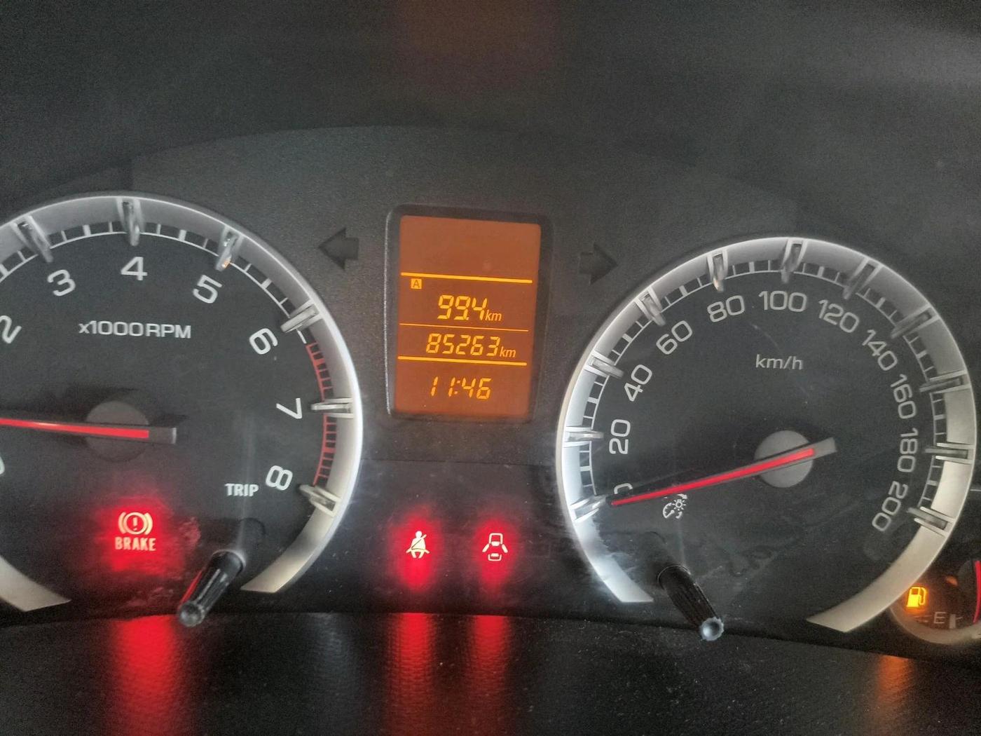 2015 Maruti Swift VXI, Petrol, Manual, 85,263 km, interior