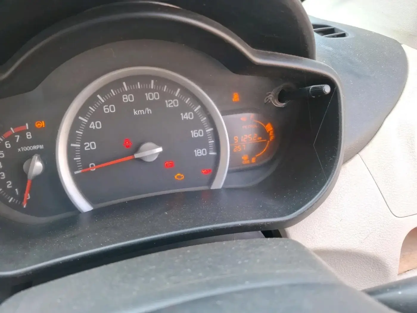 2018 Maruti Celerio VXI CNG, CNG, Manual, 91,252 km, interior