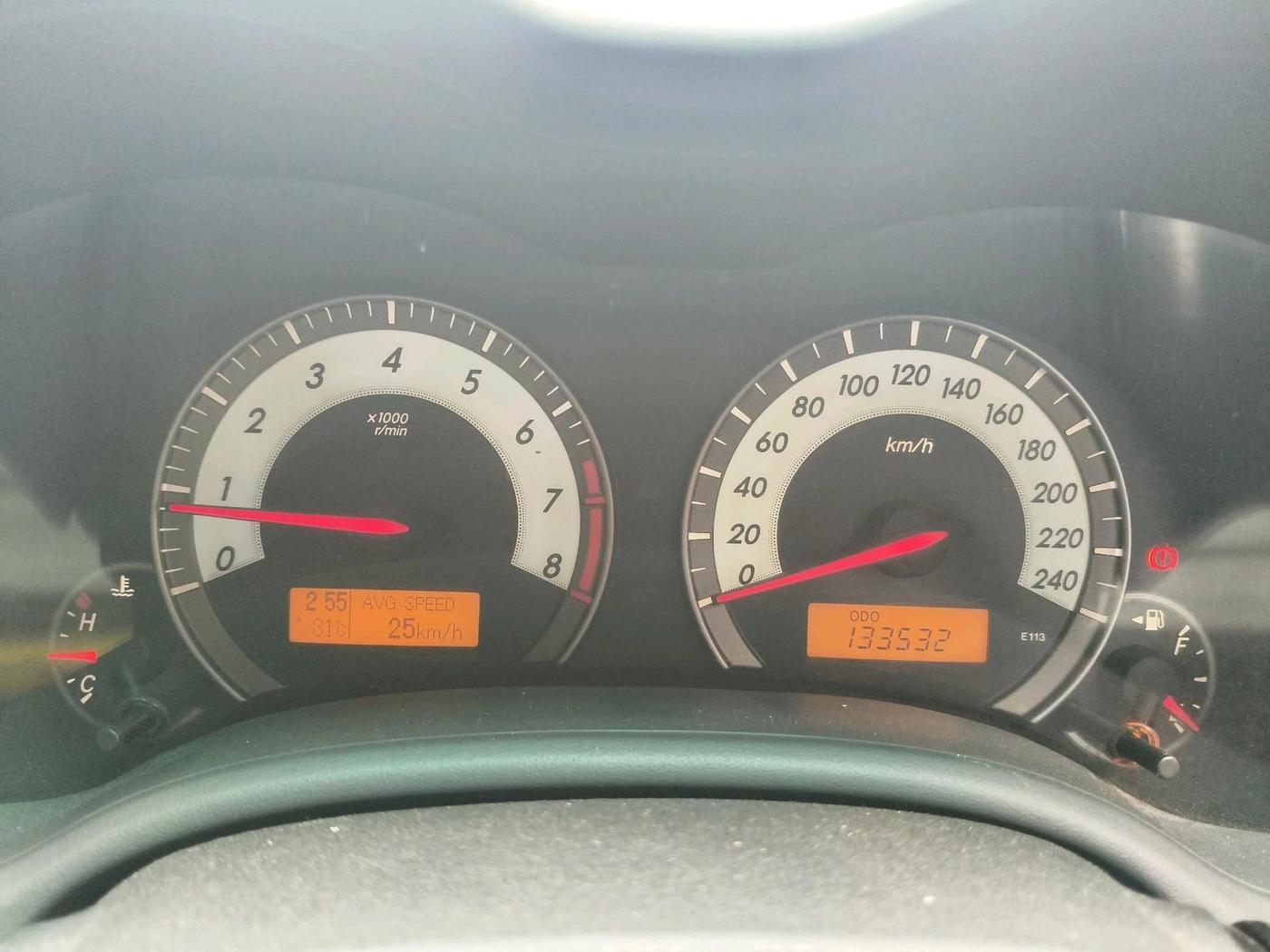 2013 Toyota Corolla Altis G PETROL, Petrol, Manual, 1,33,532 km, interior