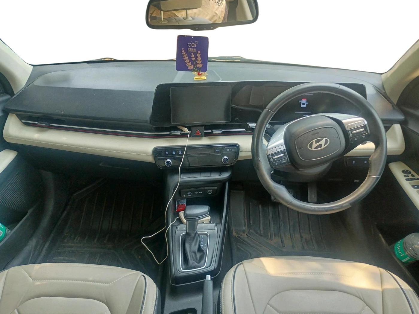 2023 Hyundai Verna  SX 1.5 MPI IVT, Petrol, Automatic, 45,186 km, interior