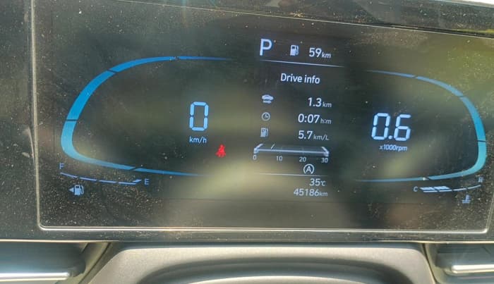 2023 Hyundai Verna  SX 1.5 MPI IVT, Petrol, Automatic, 45,186 km, interior