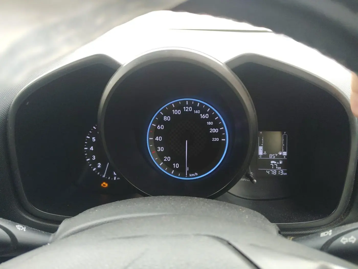2020 Hyundai VENUE SX 1.0 TURBO, Petrol, Manual, 47,813 km, interior