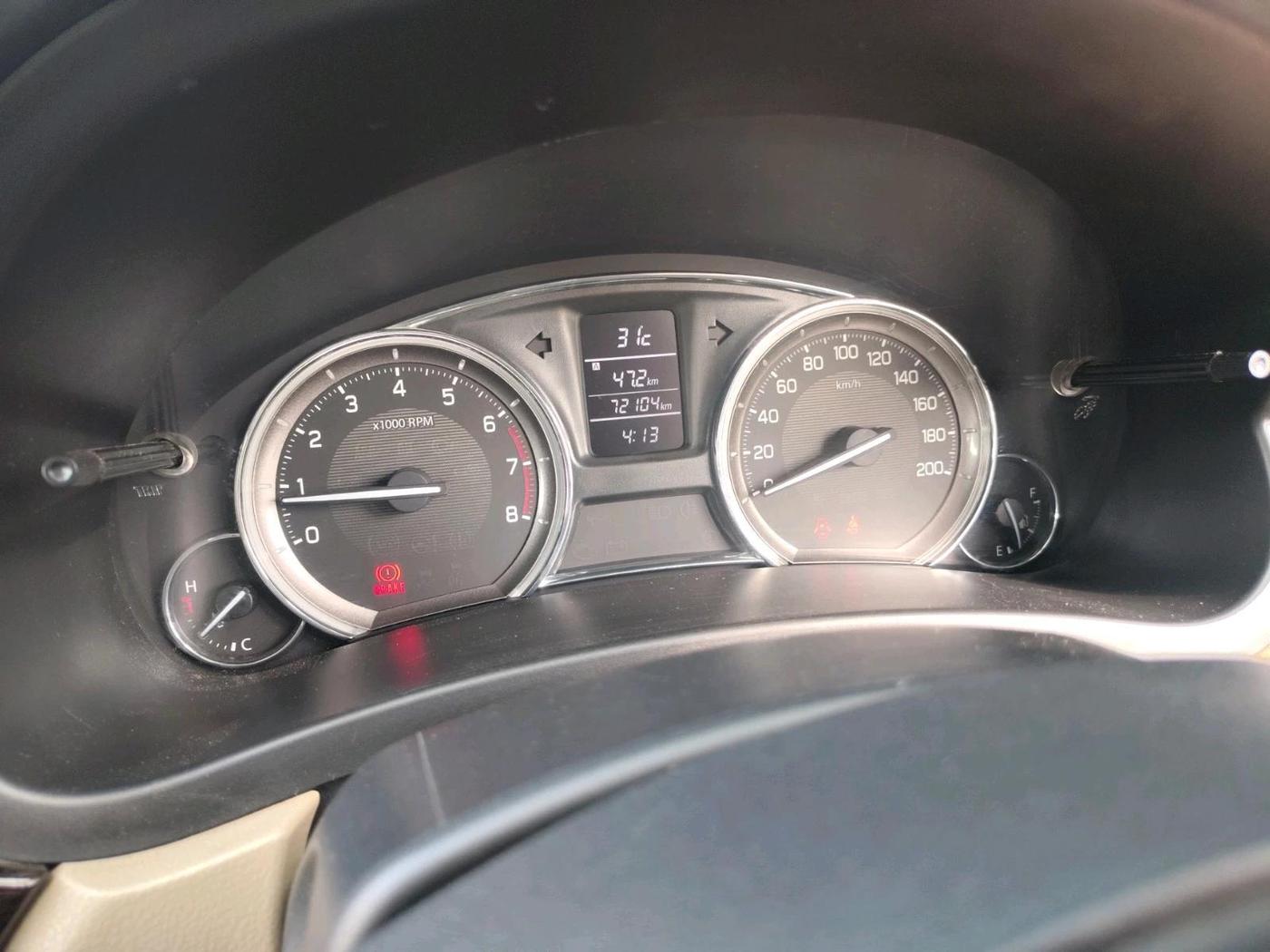 2017 Maruti Ciaz DELTA 1.4 MT PETROL, Petrol, Manual, 72,104 km, interior