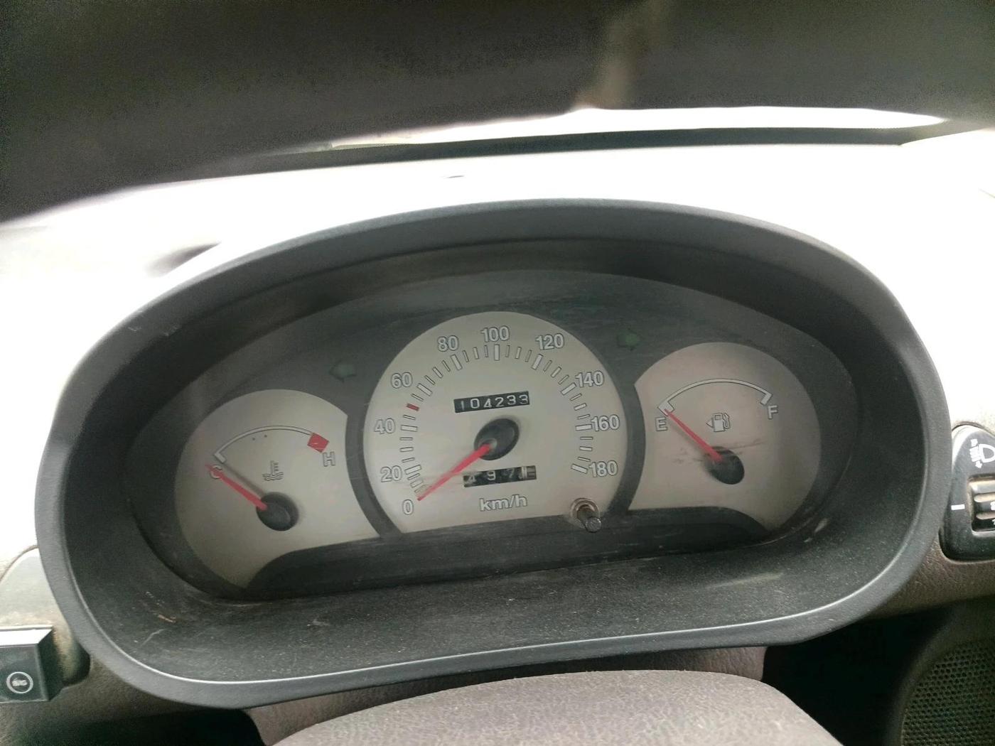 2012 Hyundai Santro Xing GLS, CNG, Manual, 1,04,233 km, interior