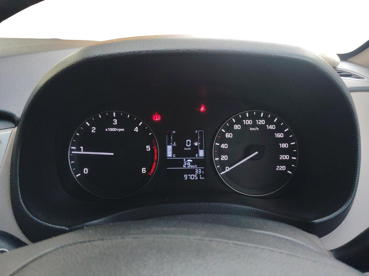 2016 Hyundai Creta SX PLUS 1.6 DIESEL, Diesel, Manual, 98,000 km, interior