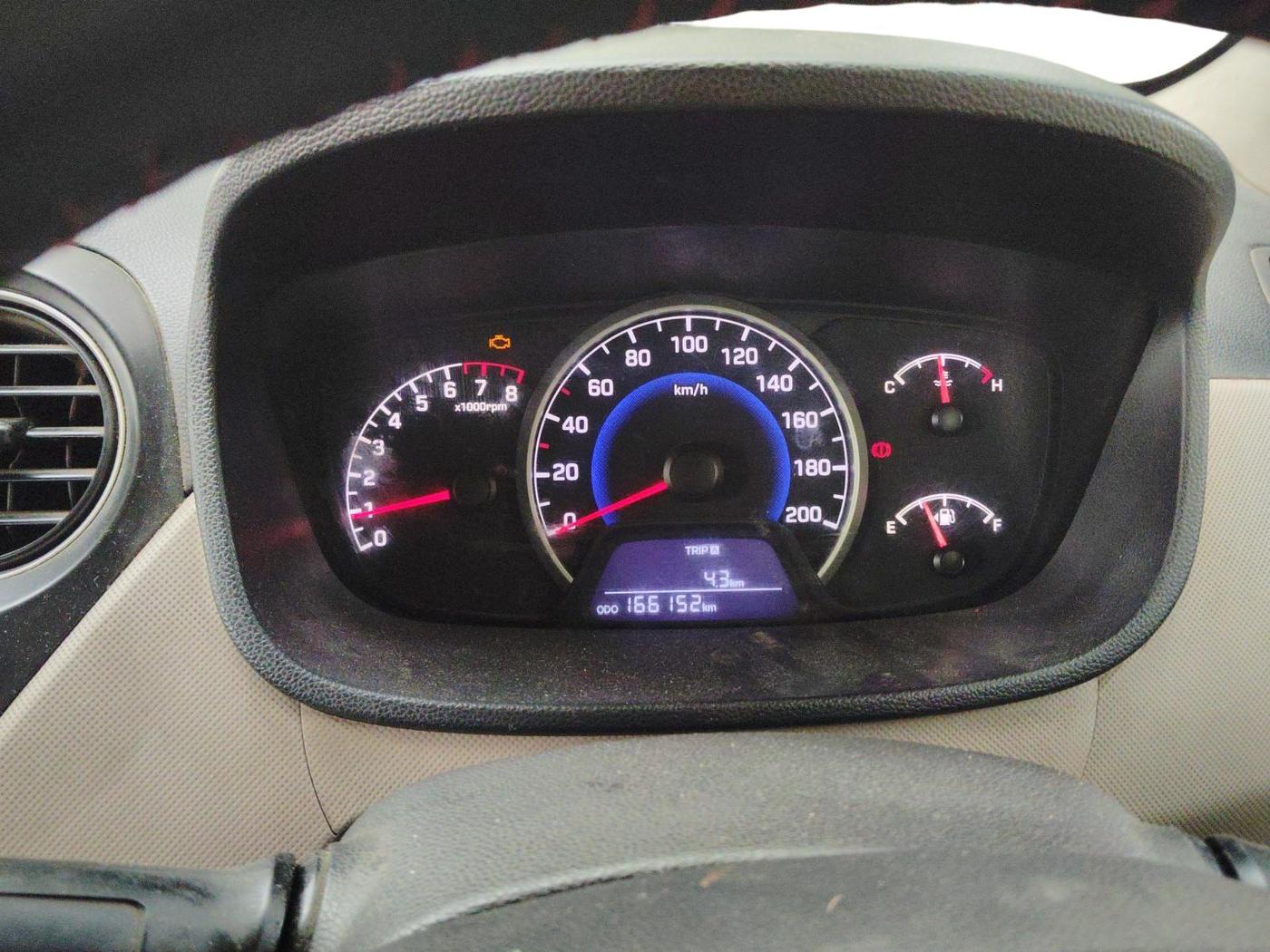 2019 Hyundai Grand i10 MAGNA 1.2 KAPPA VTVT, CNG, Manual, 1,66,152 km, interior