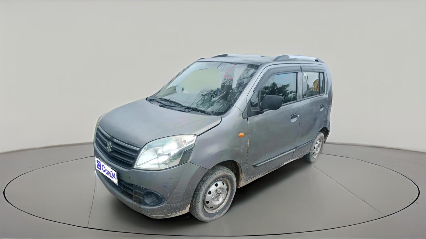 2012 Maruti Wagon R 1.0 LXI, Petrol, Manual, 79,258 km, exterior