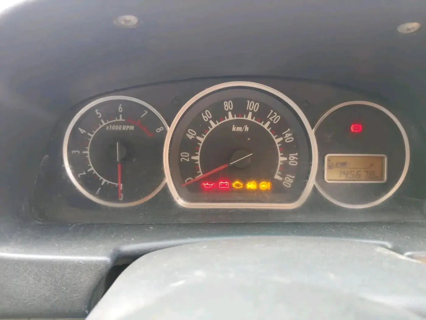 2012 Maruti Alto K10 VXI, CNG, Manual, 1,50,000 km, interior
