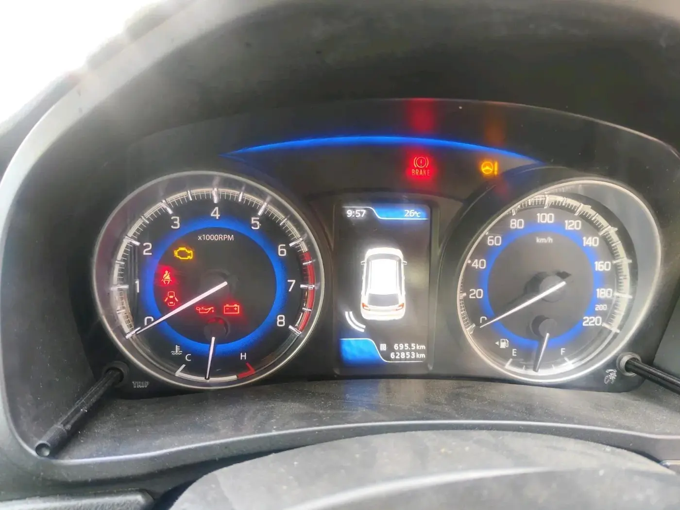 2016 Maruti Baleno ALPHA PETROL 1.2, Petrol, Manual, 62,853 km, interior