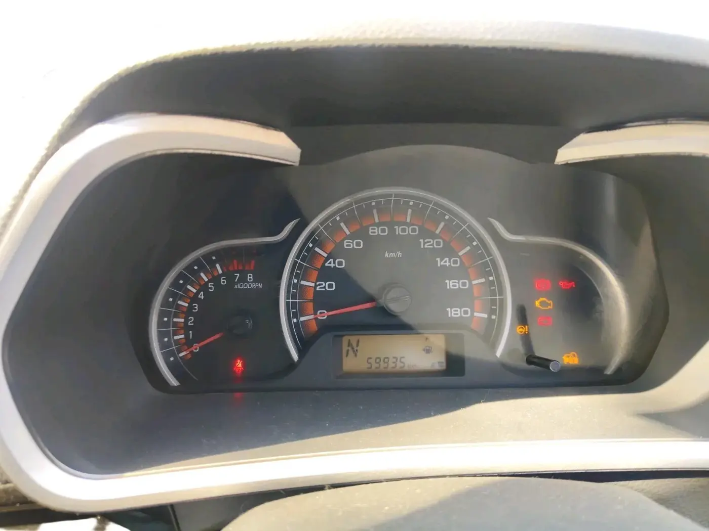 2015 Maruti Alto K10 VXI AMT, Petrol, Automatic, 59,935 km, interior