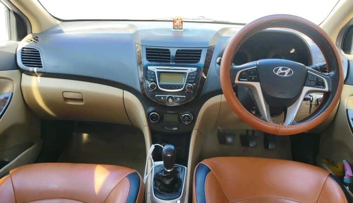 2013 Hyundai Verna FLUIDIC 1.6 VTVT SX, CNG, Manual, 77,753 km, interior