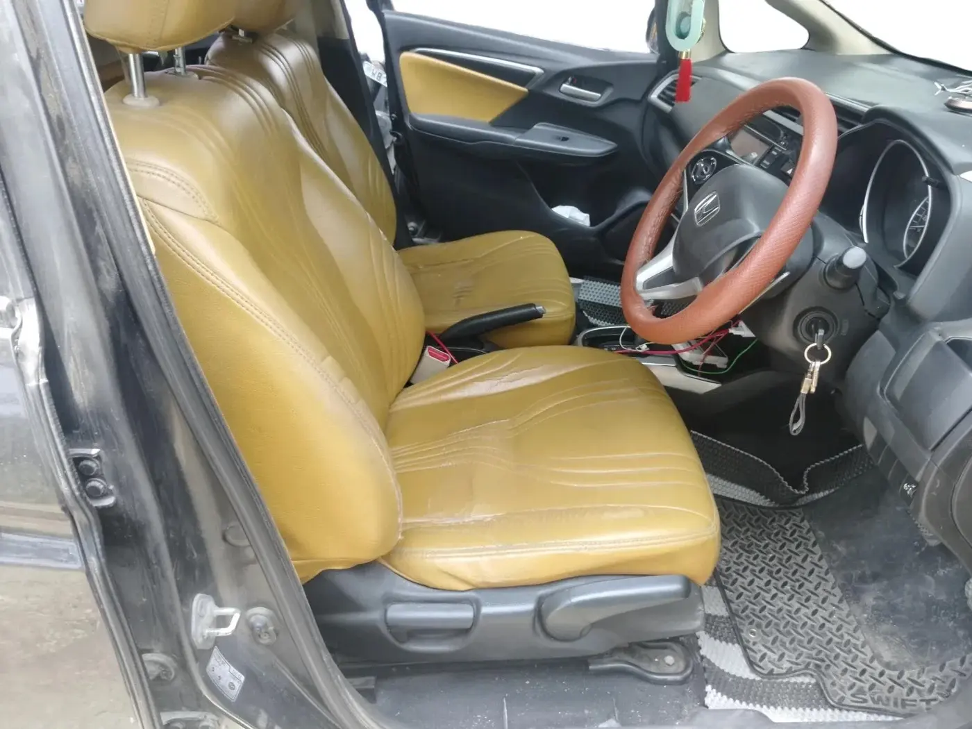 2017 Honda Jazz 1.2L I-VTEC V AT, Petrol, Automatic, 1,00,592 km, interior
