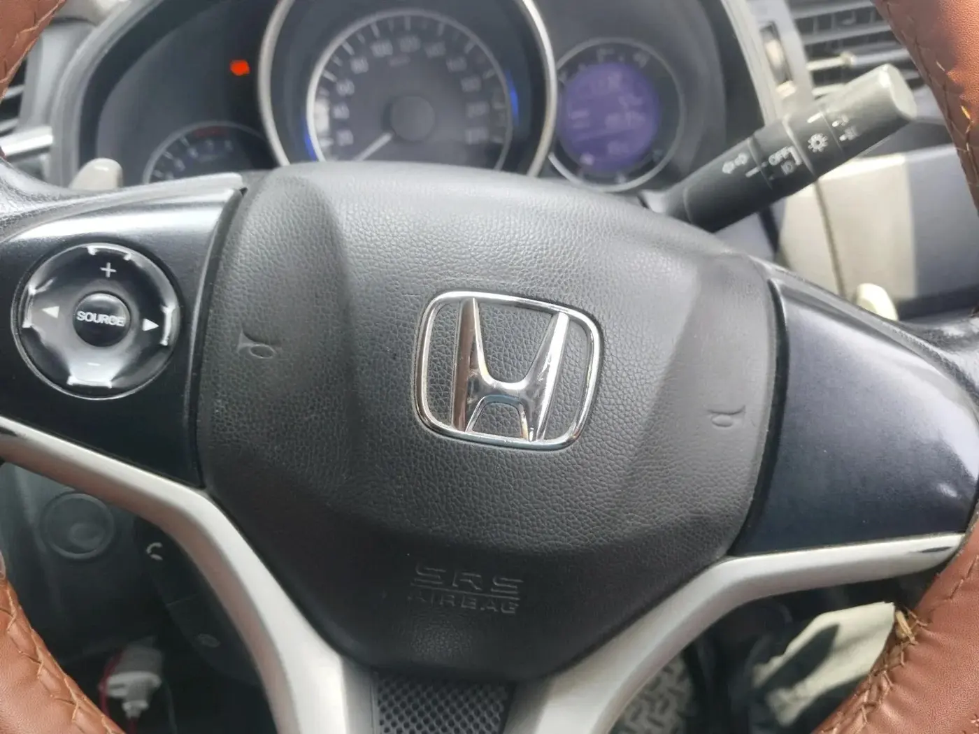 2017 Honda Jazz 1.2L I-VTEC V AT, Petrol, Automatic, 1,00,592 km, interior
