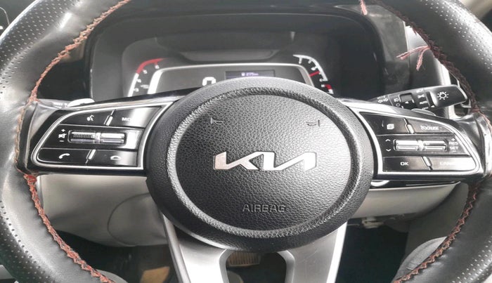 2022 KIA SONET HTX 1.5 AT, Diesel, Automatic, 97,849 km, interior