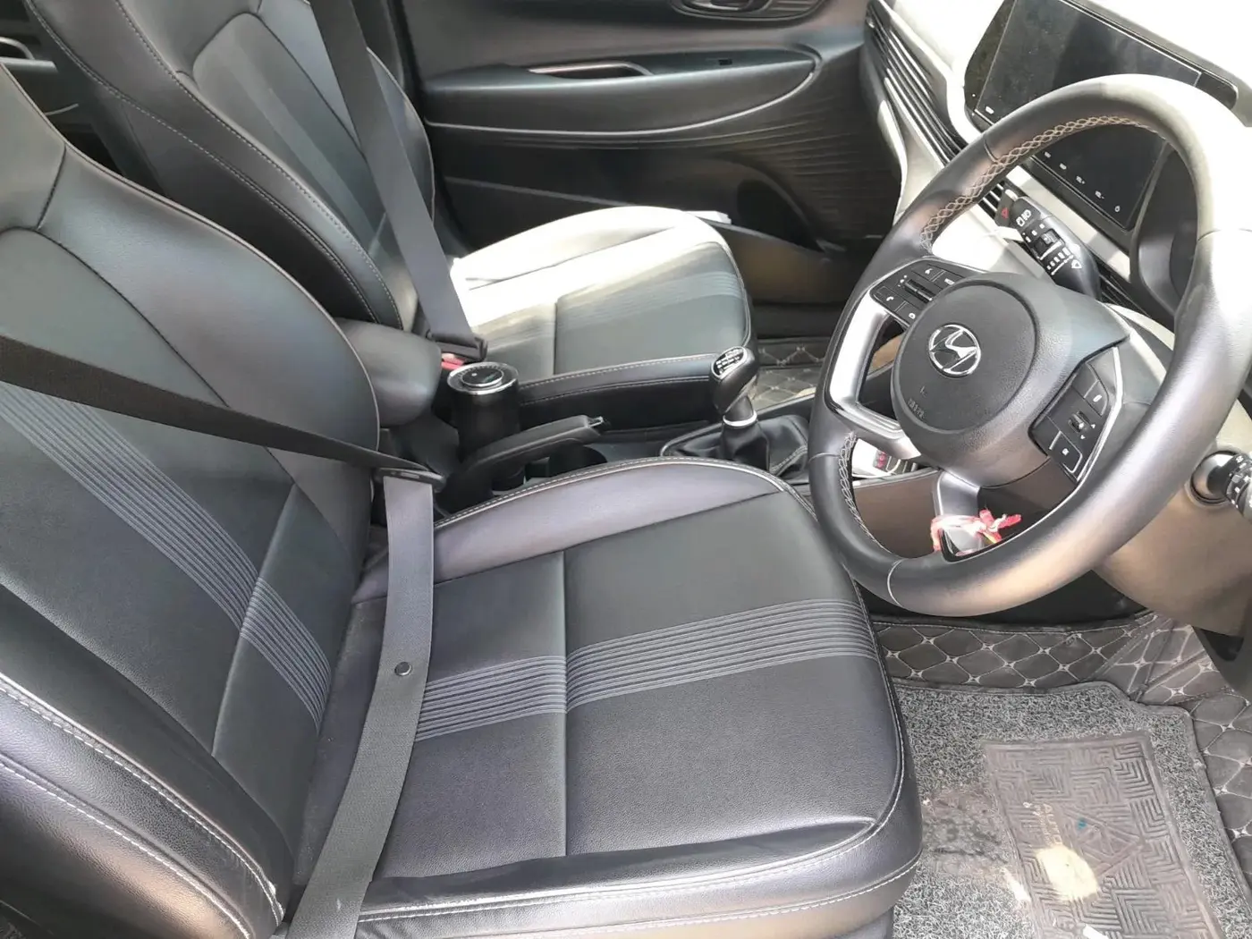 2021 Hyundai NEW I20 Asta 1.0 GDI Turbo IMT, Petrol, Manual, 54,703 km, interior