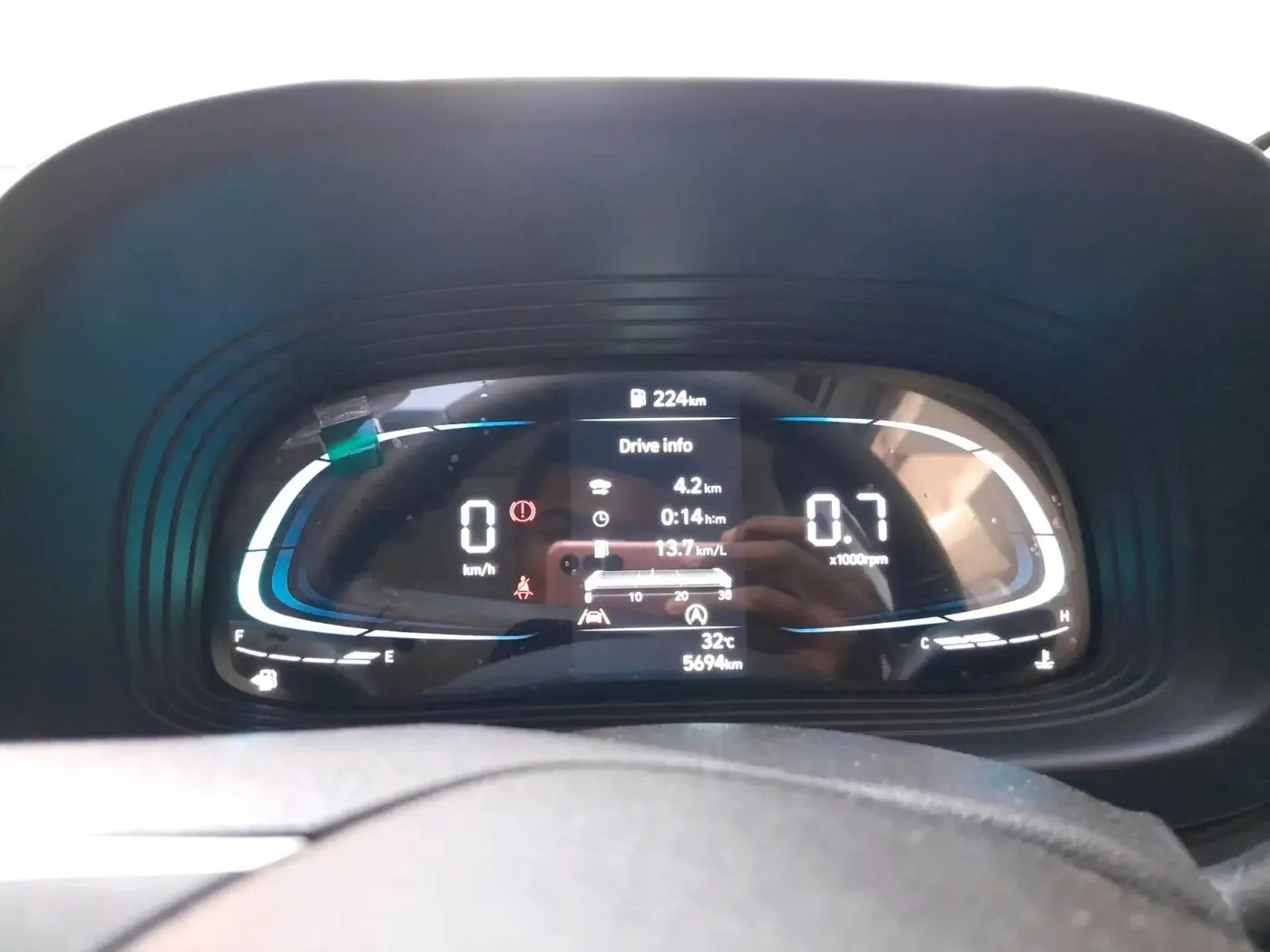 2025 Hyundai VENUE SX (O) 1.5 CRDI, Diesel, Manual, 8,100 km, interior