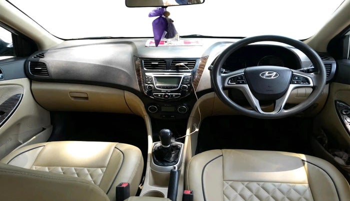 2011 Hyundai Verna FLUIDIC 1.4 CRDI EX, Diesel, Manual, 96,417 km, interior