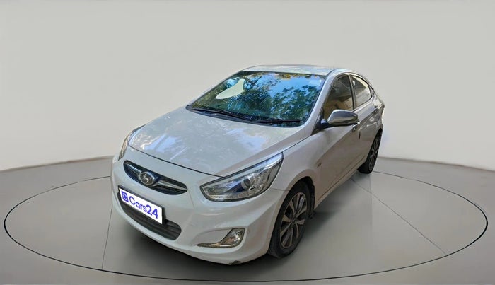 2014 Hyundai Verna FLUIDIC 1.6 CRDI SX AT, Diesel, Automatic, 70,210 km, exterior