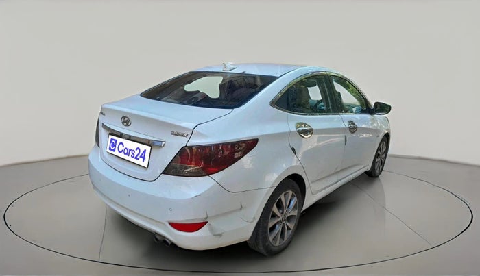 2014 Hyundai Verna FLUIDIC 1.6 CRDI SX AT, Diesel, Automatic, 70,210 km, exterior