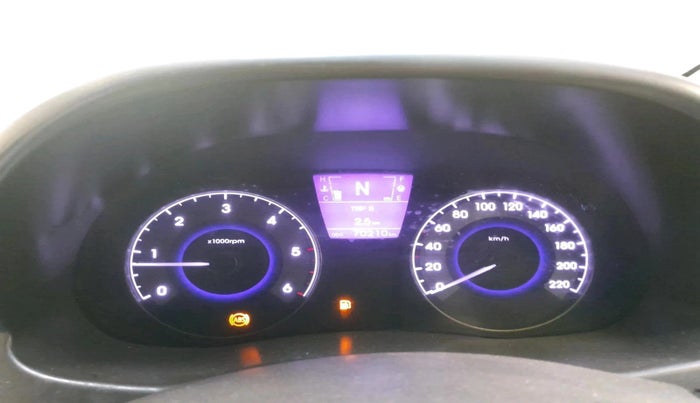 2014 Hyundai Verna FLUIDIC 1.6 CRDI SX AT, Diesel, Automatic, 70,210 km, interior