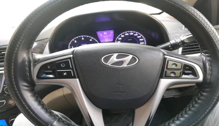 2014 Hyundai Verna FLUIDIC 1.6 CRDI SX AT, Diesel, Automatic, 70,210 km, interior