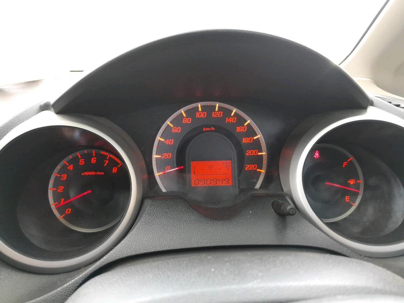 2011 Honda Jazz 1.2L I-VTEC X, Petrol, Manual, 93,009 km, interior