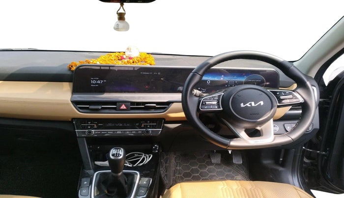 2023 KIA SELTOS  HTX PLUS 1.5 TURBO PETROL IMT, Petrol, Manual, 9,992 km, interior