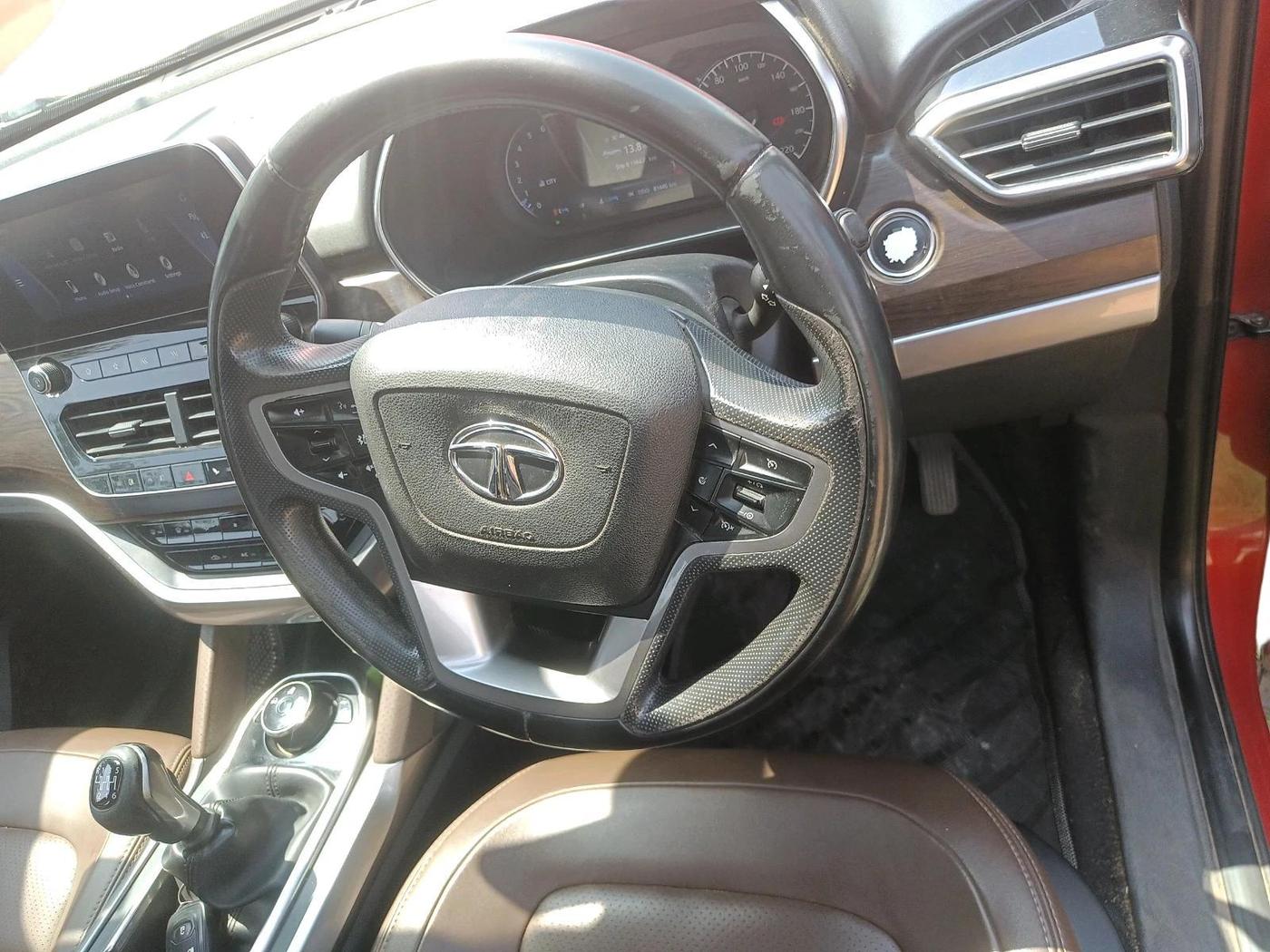 2020 Tata Harrier XZ PLUS 2.0L, Diesel, Manual, 81,445 km, interior