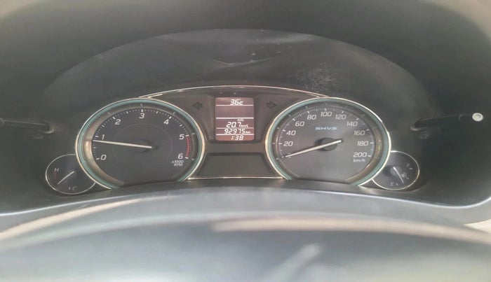 2017 Maruti Ciaz DELTA DIESEL 1.3, Diesel, Manual, 92,975 km, interior