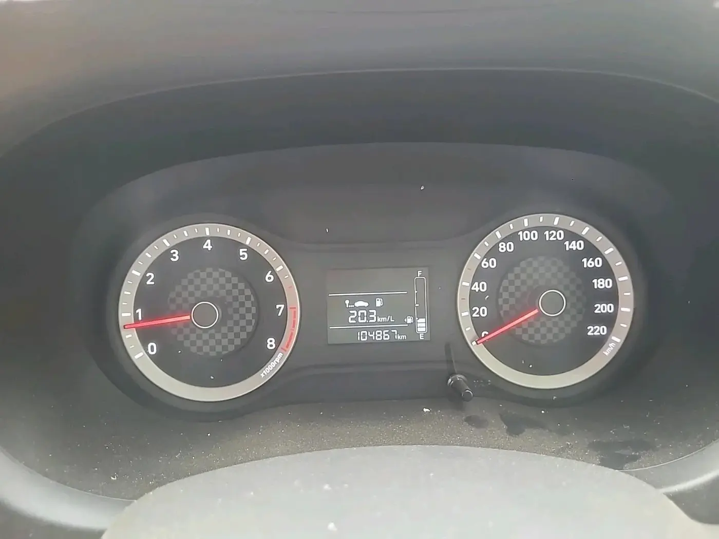 2021 Hyundai AURA S 1.2, Petrol, Manual, 1,04,867 km, interior