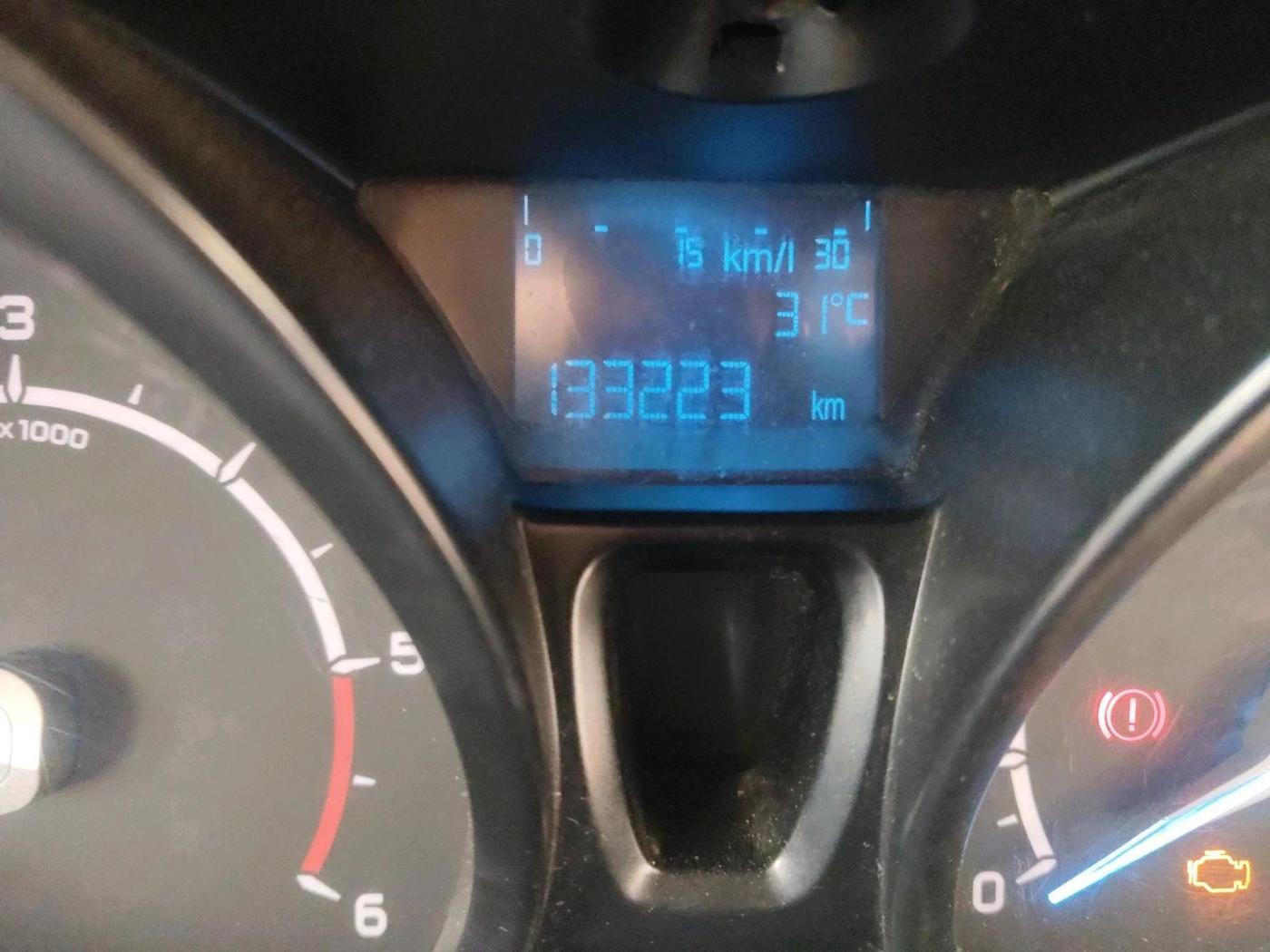 2016 Ford Ecosport TREND+ 1.5L DIESEL, Diesel, Manual, 1,33,223 km, interior