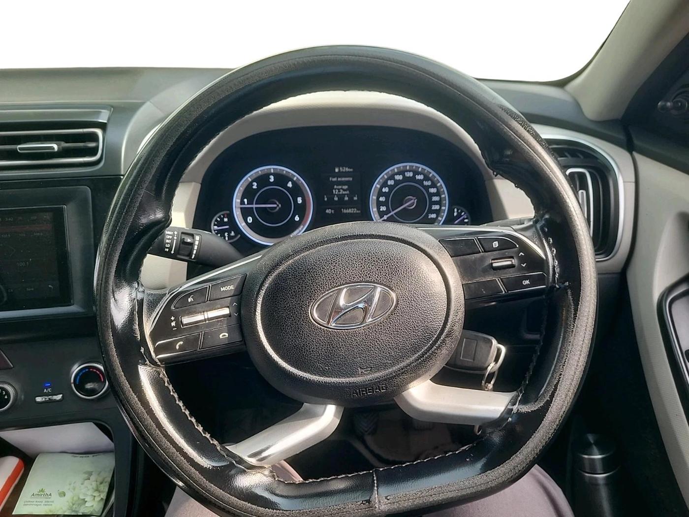 2021 Hyundai Creta E 1.5 DIESEL, Diesel, Manual, 1,66,822 km, interior