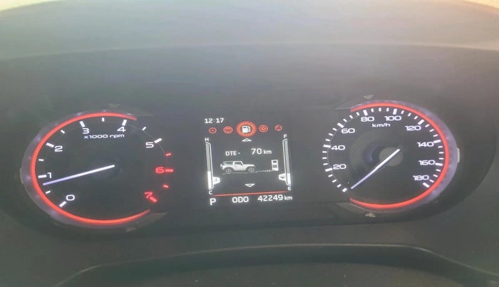 2022 Mahindra Thar LX PETROL HT 4WD AT, Petrol, Automatic, 42,249 km, interior