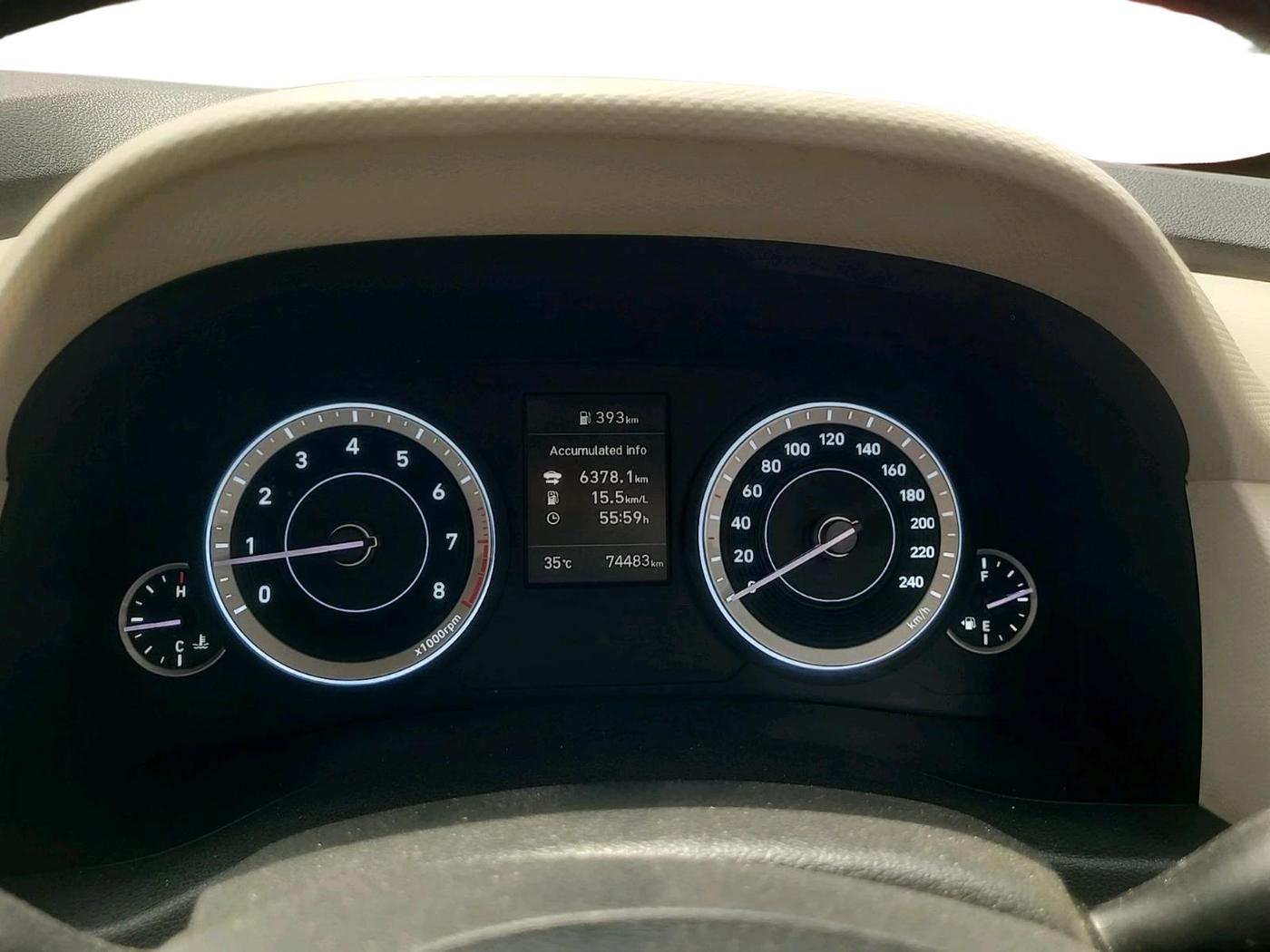 2020 Hyundai Creta SX 1.5 PETROL, Petrol, Manual, 74,483 km, interior