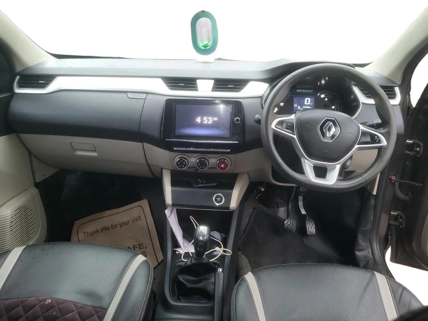 2022 Renault TRIBER RXZ AMT, Petrol, Automatic, 60,366 km, interior