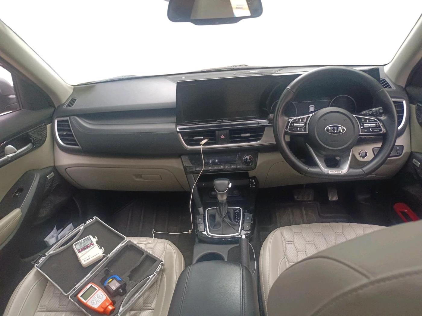 2020 KIA SELTOS HTX PLUS AT1.5 DIESEL, Diesel, Automatic, 36,405 km, interior